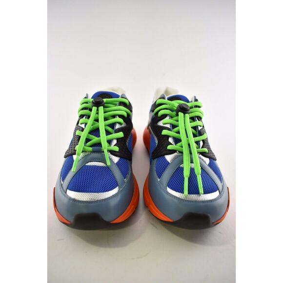 Dior Mens B24 Sorayama Black Blue Orange Red Low Top Lace Up Flat Sneakers 41 8 - Picture 5 of 11